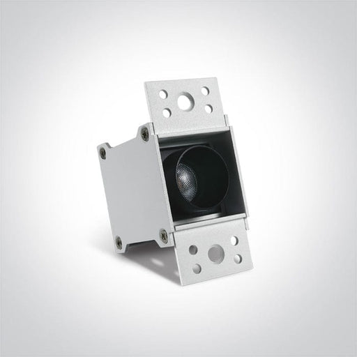 Black 3w Warm White Trimless Ip20 230v Dark Light Recessed Spotlight - Toplightco