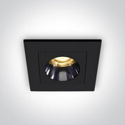 Black 3W Low Glare recessed spotlight, IP20.

Complete with 700mA driver.

 One Light SKU:50103H/B/W