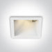 Spotlight White Rectangular Replaceable lamp 10W Aluminium One Light SKU:50105MA/W/W - Toplightco