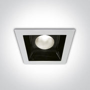 LED Downlight White Rectangular Cool White LED built in 2700lm 30W Aluminium One Light SKU:50130B/W/C - Toplightco