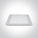 LED Downlight White Rectangular Cool White LED built in 2100lm 30W Die Cast One Light SKU:50130FA/W/C - Toplightco