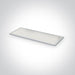 LED Downlight White Rectangular Daylight LED 4100lm Aluminium One Light SKU:50148RE/W/D - Toplightco