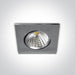 LED Spotlight Aluminium Circular Warm White LED 513lm Aluminium One Light SKU:51107/AL/W - Toplightco