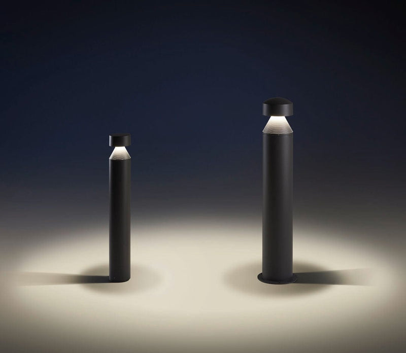 LEDS-C4 Outdoor bollard light ip66 cilin 1000mm led 23w 4000k urban grey 851lm 55-9890-Z5-CM - Toplightco