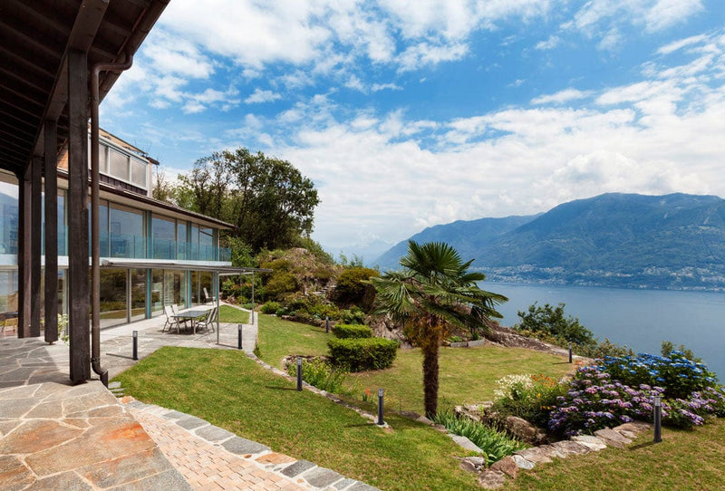 LEDS-C4 Outdoor bollard light ip65 nott led 900mm led 16.5w 3000k metallic black 516lm 55-E018-05-CL - Toplightco