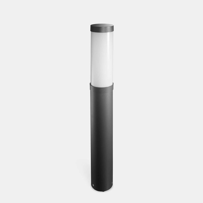 LEDS-C4 Outdoor bollard light ip66 lyon outdoor led 23w 3000k urban grey 2146lm 55-E092-Z5-CL - Toplightco