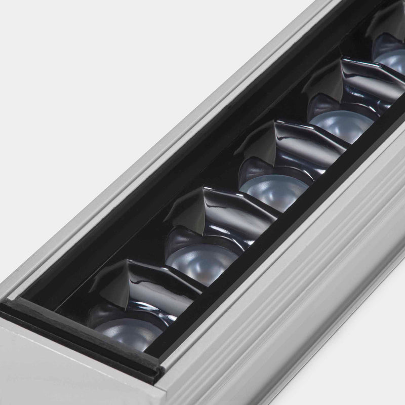 LEDS-C4 Outdoor linear lighting system ip65/ip67 taglio optics 504mm led 19w 3000k transparent 1 55-E163-37-CL - Toplightco