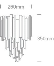 Brass Classic Wall Decorative 2xE14 lamps fitting. One Light SKU:60132