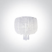 Chrome Classic Wall Decorative 2xG9 lamps fitting. One Light SKU:60162