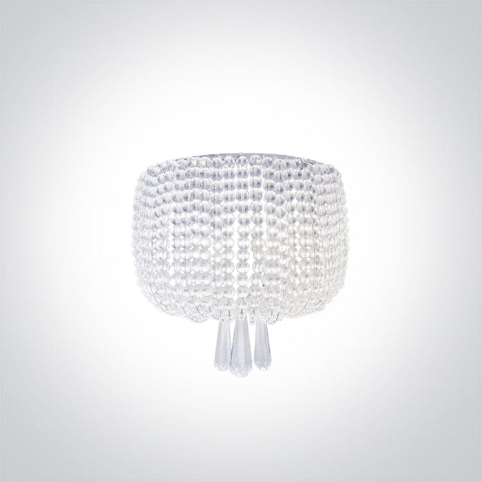 Chrome Classic Wall Decorative 2xG9 lamps fitting. One Light SKU:60162