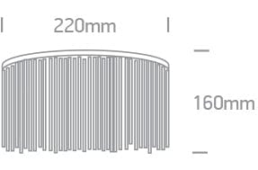 Chrome Classic Wall Decorative 2xG9 lamps fitting. One Light SKU:60168