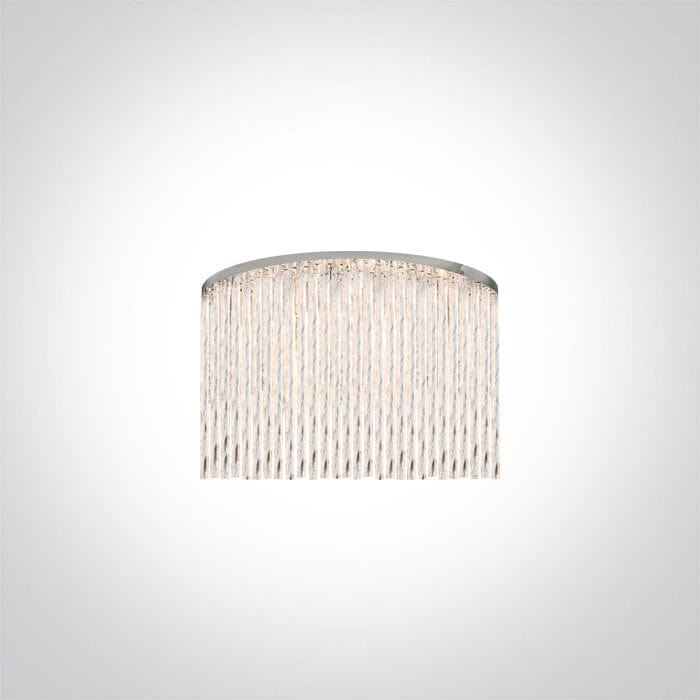 Chrome Classic Wall Decorative 2xG9 lamps fitting. One Light SKU:60168