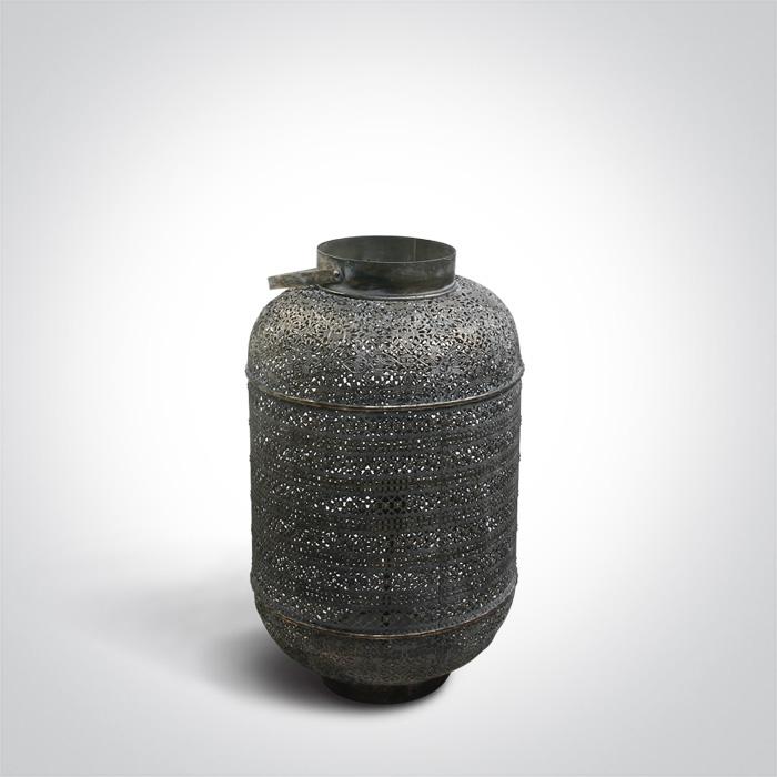 Floor Light Antique Oriental Circular Replaceable lamp 40W Metal One Light SKU:61050B - Toplightco