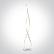 Sand White Led Floor Lamp 29w Warm White Ip20 230v - Toplightco