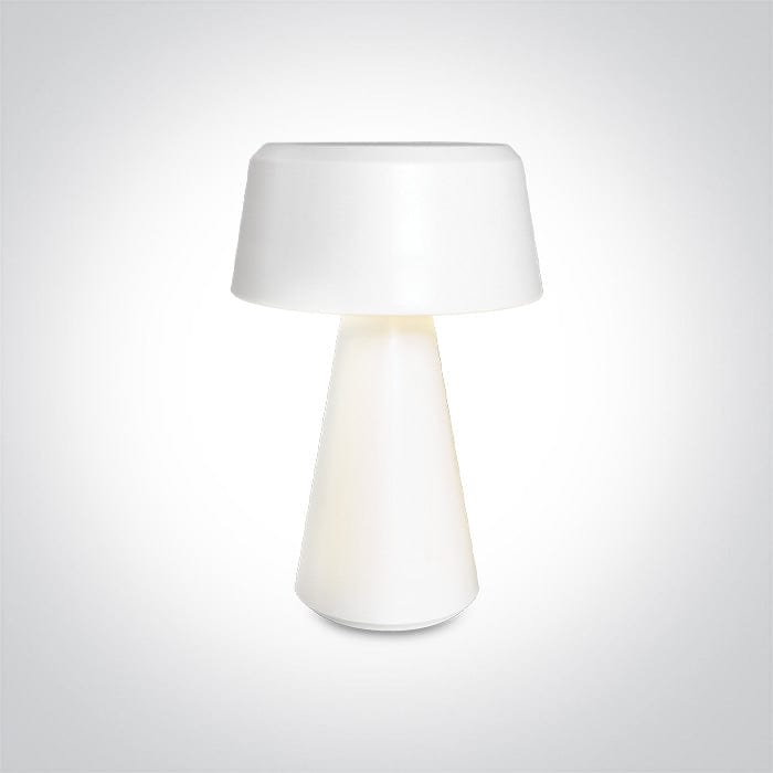 White Rechargeable table lamp suitable for indoor/outdoor use, IP65.

Charging time 3,5Hrs

Working time 4Hrs (100%) / 8Hrs (50%) / 15Hrs (25%) 

 

 One Light SKU:61088/W