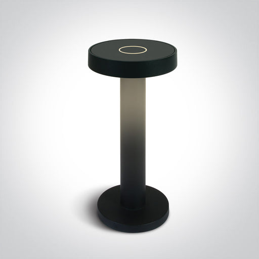 Black Rechargeable stepless dimmable table lamp suitable for indoor/outdoor use, IP65.

Charging time 6,5Hrs

Working time 10Hrs (100%)

 

 One Light SKU:61092/B