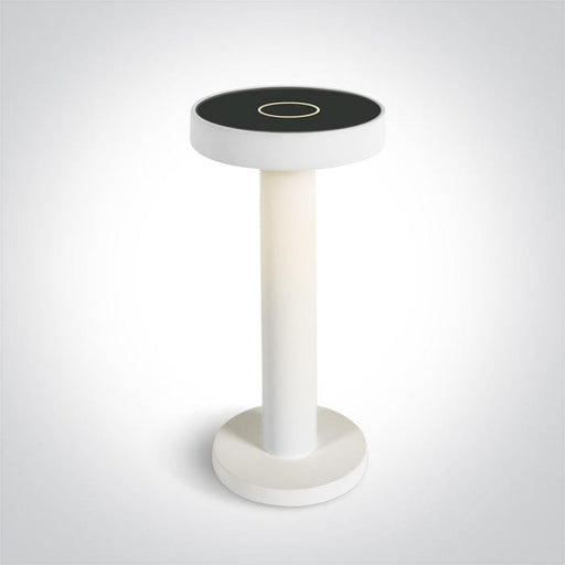 White Rechargeable stepless dimmable table lamp suitable for indoor/outdoor use, IP65.

Charging time 6,5Hrs

Working time 10Hrs (100%)

 

 One Light SKU:61092/W