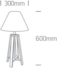 Stone 12W E27 Decorative wooden table lamp with EU Schuko plug.

 

 One Light SKU:61118