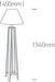 Wood Floor Lamp 12w E27 Decorative Wooden Floor Lamp - Toplightco