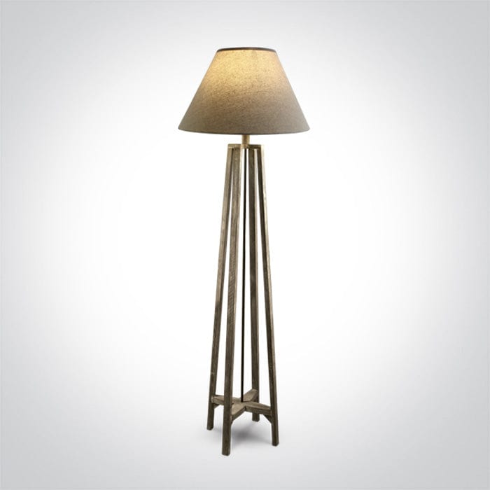 Wood Floor Lamp 12w E27 Decorative Wooden Floor Lamp - Toplightco
