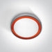 Ceiling Light Orange Circular Replaceable lamp 11W Metal One Light SKU:62010/G/OR - Toplightco