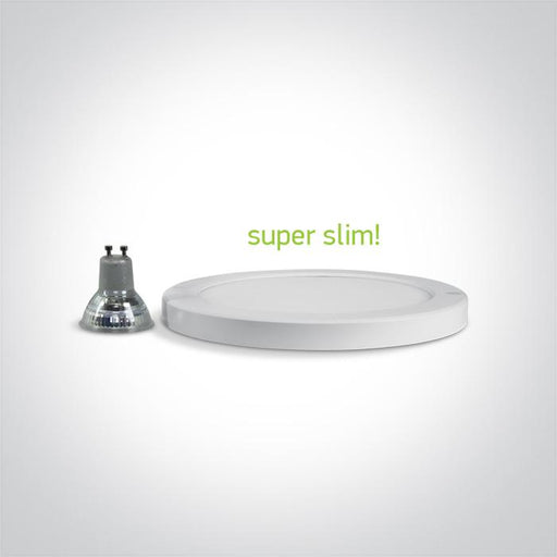 Ceiling Light White Circular Warm White LED built in 2900lm 38W Aluminium One Light SKU:62038F/W/W - Toplightco