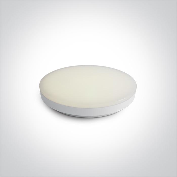 Ceiling Light White Circular Warm White LED built in 1600lm 20W PC One Light SKU:62022A/W/W - Toplightco