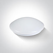 Ceiling Light White Circular Warm White LED built in 1600lm 26W Metal One Light SKU:62024C/W - Toplightco
