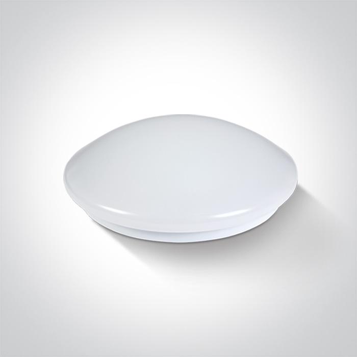 Ceiling Light White Circular Warm White LED built in 1600lm 26W Metal One Light SKU:62024C/W - Toplightco