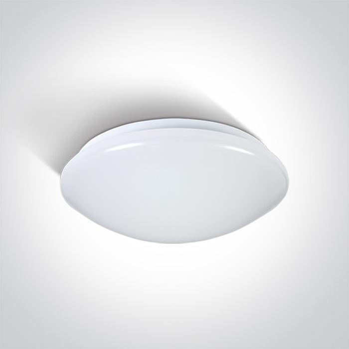 Ceiling Light White Circular Warm White LED built in 1600lm 26W Metal One Light SKU:62024C/W - Toplightco
