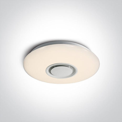 White 24W LED slim ceiling light light with bluetooth speaker Dimmable +Variable CCT + RGB IP20, suitable for residential and

commercial application.

Supplied with non-dimmable LED driver.

 

 One Light SKU:62025