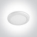Ceiling Light White Circular Cool White LED built in 2400lm 30W Aluminium One Light SKU:62030F/W/C - Toplightco