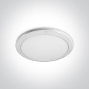 Ceiling Light White Circular Cool White LED built in 3000lm 38W Aluminium One Light SKU:62038F/W/C - Toplightco