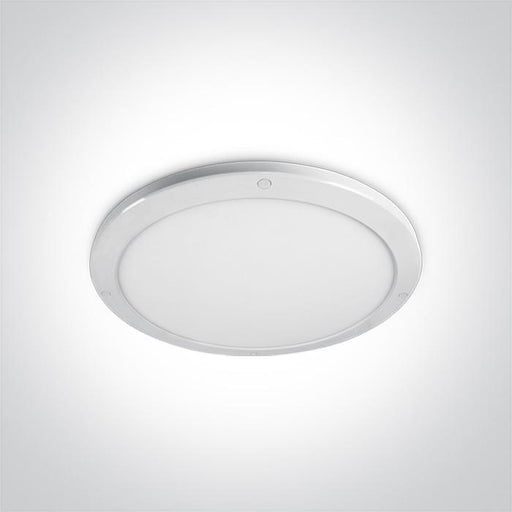 Ceiling Light White Circular Cool White LED built in 3000lm 38W Aluminium One Light SKU:62038F/W/C - Toplightco