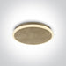 Ceiling Light Brass Circular Warm White LED built in 960lm 12W Aluminium One Light SKU:62112/BS/W - Toplightco