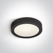 Ceiling Light Black Circular Cool White LED built in 1118lm 16W Die Cast One Light SKU:62115F/B/C - Toplightco