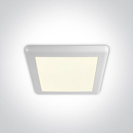 Led 16w Cool White Ip20 100-240v Surface/recessed One Light SKU:62116FA/W/C - Toplightco