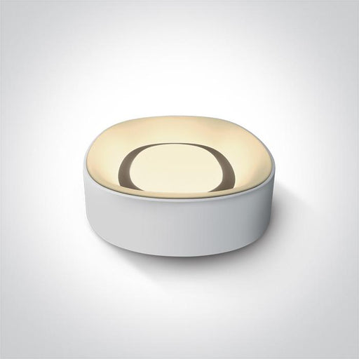 Ceiling Light White Rectangular Warm White LED built in 2100lm 35W Aluminium One Light SKU:62135NA/W/W - Toplightco