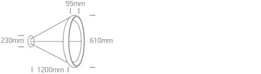 Brushed Brass Pendant Light Led 50w Warm White Ip20 230v One Light SKU:62144NB/BBS/W - Toplightco