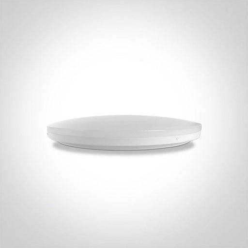 Ceiling Light White Circular Warm White LED built in 4100lm 55W Iron One Light SKU:62146/W/W - Toplightco