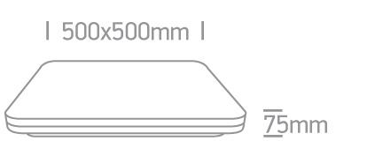 Ceiling Light Black Rectangular Warm White LED built in 4100lm 50W Iron One Light SKU:62146A/B/W - Toplightco