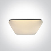 Ceiling Light Black Rectangular Warm White LED built in 4100lm 50W Iron One Light SKU:62146A/B/W - Toplightco