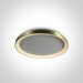 Brushed Brass Ceiling Light Led 48w Warm White Ip20 230v One Light SKU:62148L/BBS/W - Toplightco