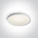 Ceiling Light White Circular Cool White LED built in 2800lm 40W Aluminium One Light SKU:62152/W/C - Toplightco