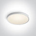 Ceiling Light White Circular Warm White LED built in 2800lm 40W Aluminium One Light SKU:62152/W/W - Toplightco