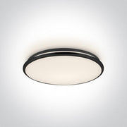 Ceiling Light Black Circular Warm White LED built in 2150lm 30W Iron One Light SKU:62154/B/W - Toplightco