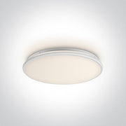 Ceiling Light White Circular Warm White LED built in 2150lm 30W Iron One Light SKU:62154/W/W - Toplightco
