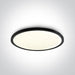 Ceiling Light Black Circular Cool White LED built in 5300lm 60W Aluminium One Light SKU:62160FB/B/C - Toplightco