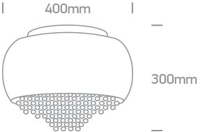 Ceiling Light Copper 6x9w G9 100-240v SKU: 62170B - Toplightco