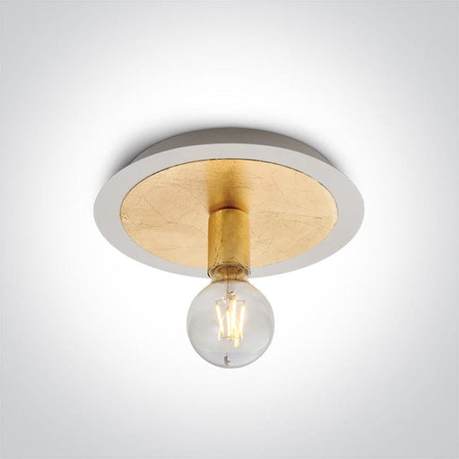 Brass Ceiling Light 12w E27 100-240v SKU: 62172A/BS - Toplightco